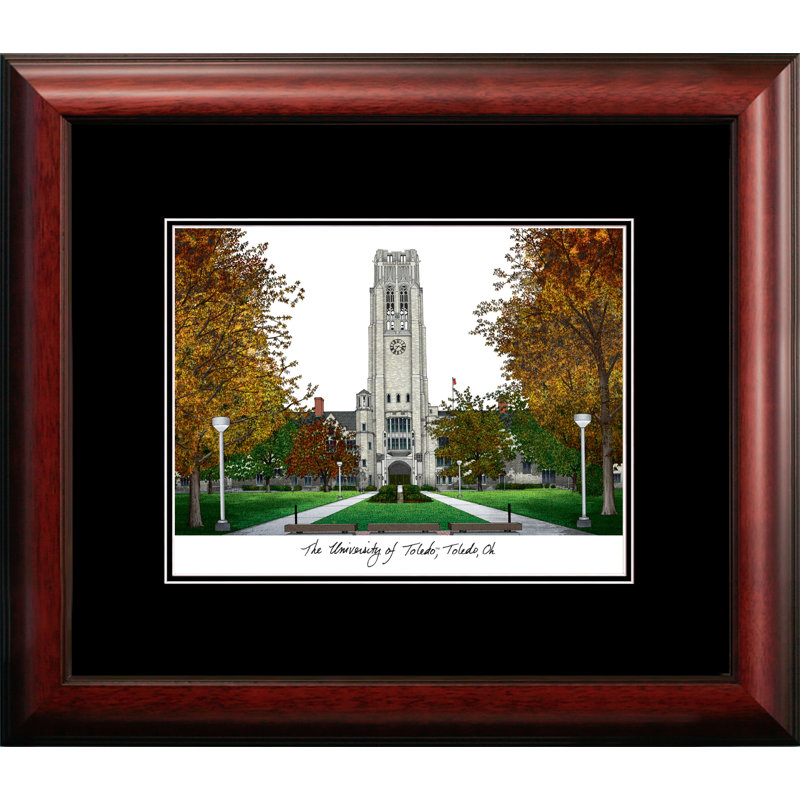 NCAA Toledo Rockets Academic Lithograph Picture Frame