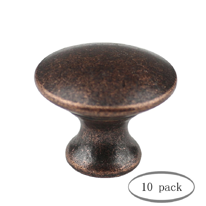 Multipack de boutons de champignon, Cuivre antique