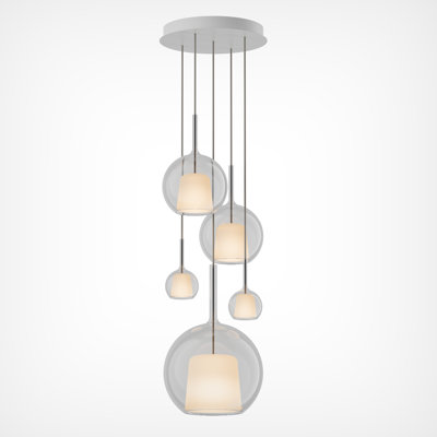 Glo Round Chandelier Pendants