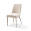 Chaise d'appoint en velours Dondrick-2030445379