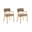 48cm H Boucle Upholstered Upholstered Back Armchair-646522193-646522195