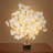 Blossom Tree With 49 Leds, Prelit Little Fake Tree Indoor With Timer