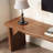 Mid-century Modern Tv Stand With Live-edge Wave Top, 2 Extendable Drawers, Walnut Finish Media Console For Tvs Up To 75"
