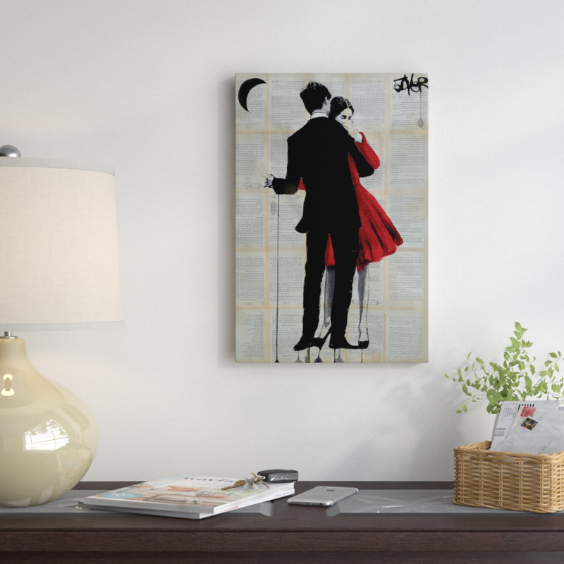 « true amour », impression sur toile tendue, H 26 po x l 18 po x P 1,5 po