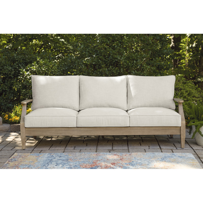 Canapé d'extérieur avec coussin Stacy