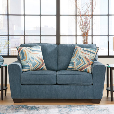 Cashton 69" Chenille Pillow Top Arm Loveseat