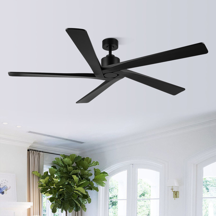 Baun 5-Blade Indoor Ceiling Fan with Remote