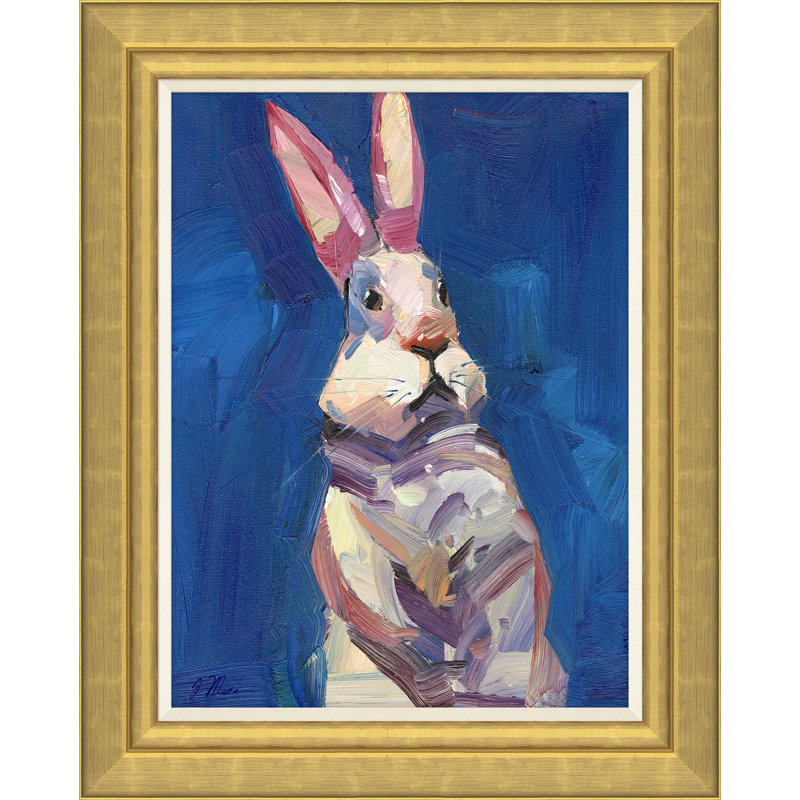 The Bunny Painting by Joseph Mota, 20.25" H x 16.25" W x 1.25" D