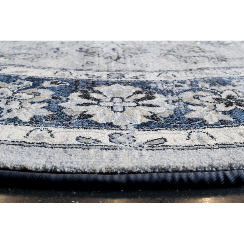 Abbie Oriental Area Rug, Round 200cm