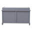 Abbey Canvas Upholstered Storage Bench-1110224382