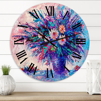 Nature morte impressionniste III - horloge murale