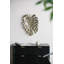 Décoration murale 18,9 po feuille d'or Monstera - aluminium, multi-usages pour la décoration intérieure-126356224