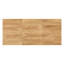 Table de salle à manger rectangulaire en bois aggloméré de 71 po x 31,5 po d'épaisseur avec pieds en bois à double panneau incliné vers l'extérieur. Table de salle à manger moderne pour un usage domestique. Accueille 6 à 8 personnes, polyvalent pour de multiples cas de figure.-130498398