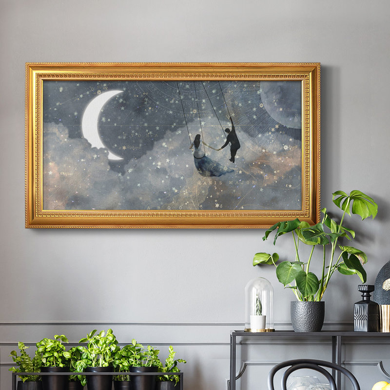 Celestial Love Collection D - Reproduction de photo sur toile, H 21 po x l 37 po x P 1 po