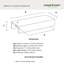 Paquet multiple de poignées à bordure nickel satiné 3 po Martin-108648126-37903641