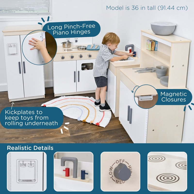 4-Piece Complete Kitchen Set - Assembled