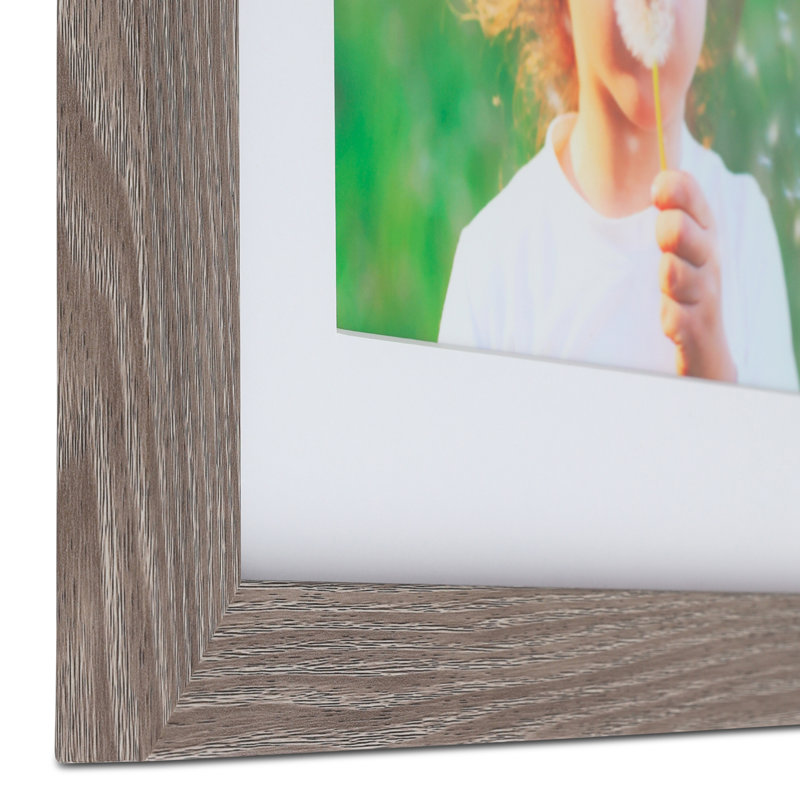 Orndorff Natural Matte Picture Frame, Gray, 8" x 8"