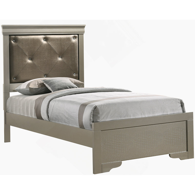 Lit simple Elegant Silver Champagne, Simple, Champagne