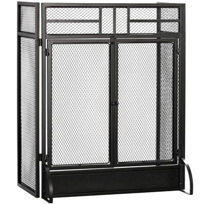 Rozzelle Metal Fireplace Screen