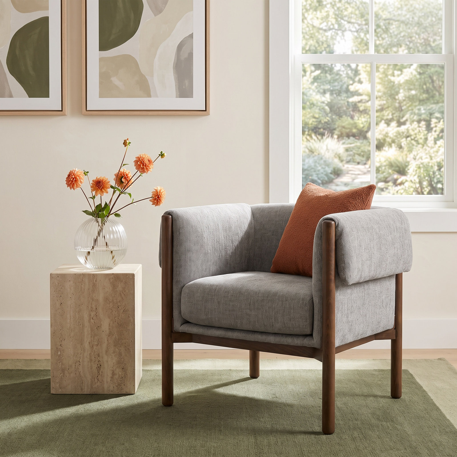 Vea Linen Armchair