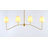 Wilhelmus 4 - Light Gold Painting Pendant