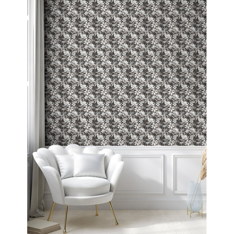 Berenson Roll, Taupe chaud / gris pâle, L 100 po x l 13 po