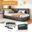 Upholstered Daybed with Drawer Storage-1510363921-1510363922