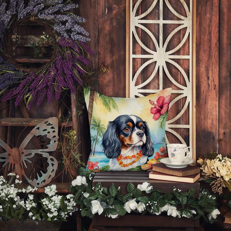 Coussin décoratif intérieur / extérieur Autre / Sans motif, H 14 po x l 14 po