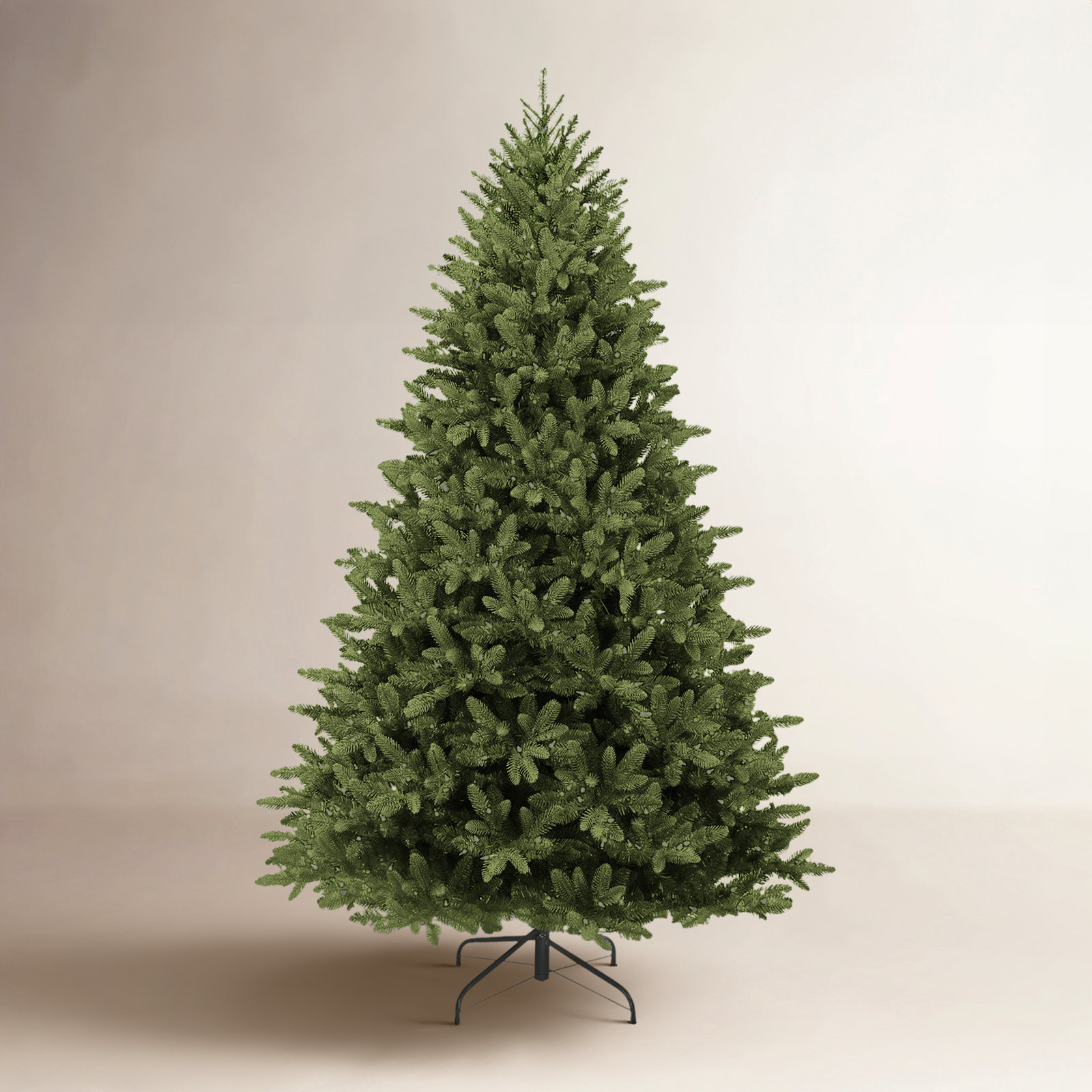 90' Lighted Artificial Spruce Christmas Tree