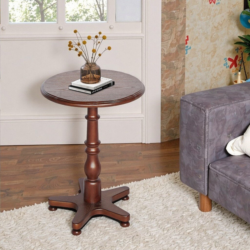 Table d'appoint 15,75 po, Brun