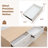 Baby Dresser for Nursery, Kids, and Bedroom – 6 Drawer White Wood Dresser with Solid Wood Legs, White, Storage for Clothes and Baby Essentials-793870927