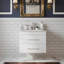 Meuble-lavabo mural blanc brillant-1334502320