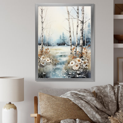 «Humfried Alaska Winter Wonderland I», reproduction sur toile