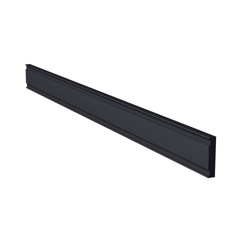 Panneau de remplissage mural Sinber Noir, l 3 po x H 42 po, H 42 po x l 3 po, Noir