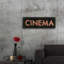 «Cinéma Marquee» par James Wiens, art mural en verre acrylique-792029337