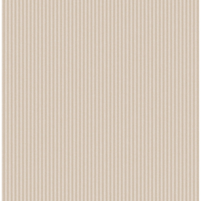 Papier peint à rayures Ticking, Cream