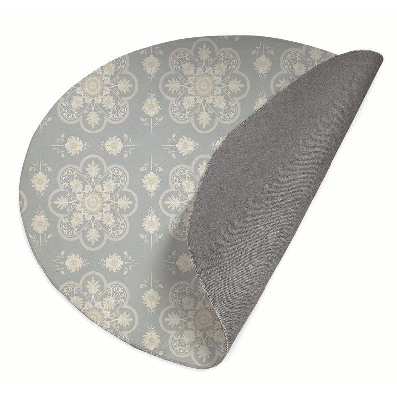 Skye Outdoor Rug, Round 5'