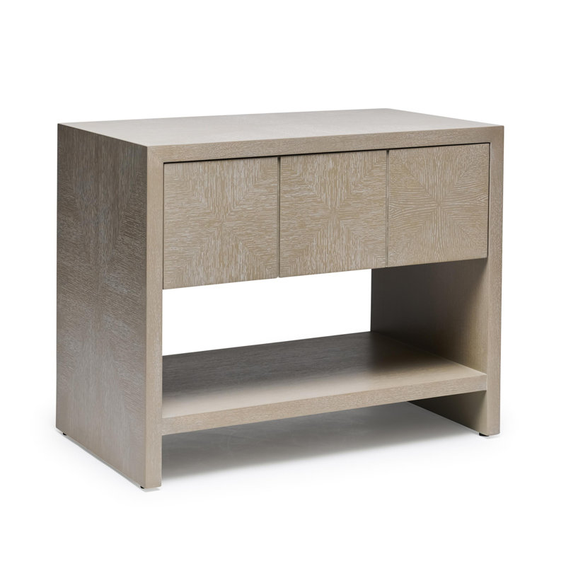 Lowell 30.5'' W Solid Wood Nightstand