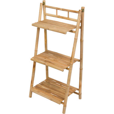 Bay Isle Home Larock Freestanding Bamboo Shower Caddy & Reviews