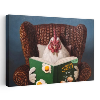 Chick Lit - Animals Novelty Urban And Pop Surrealism Chickens Art