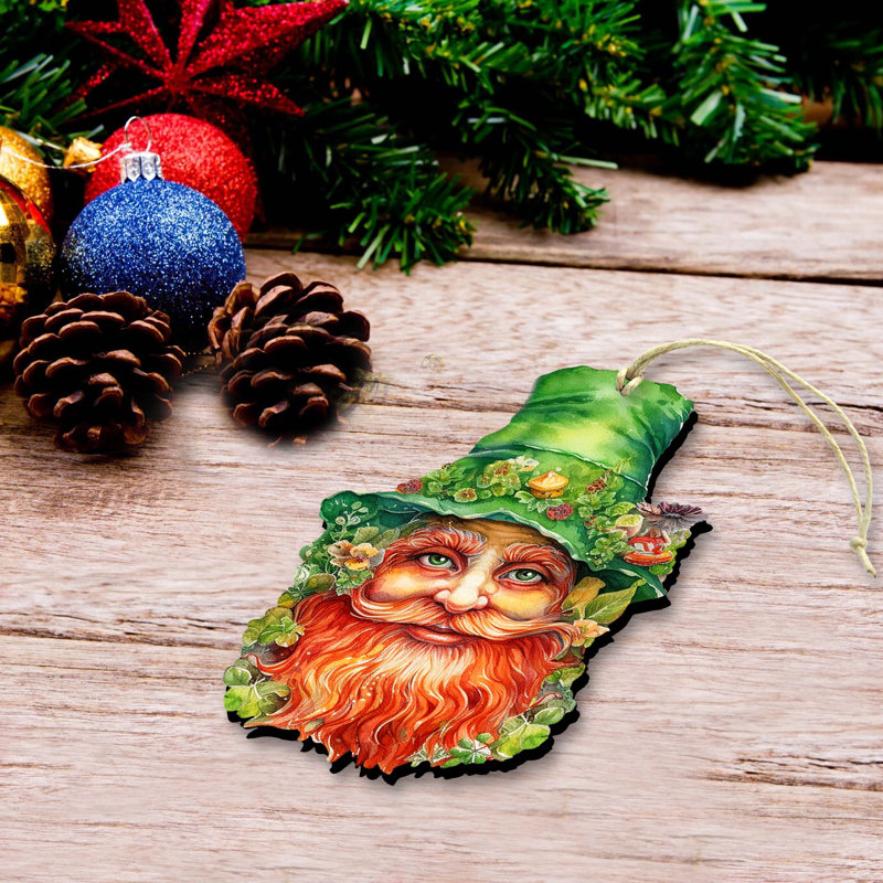 Joyeux jour de la Saint-Patrick, ornements en bois par Debrekht