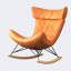 Chaise berçante légère de luxe Nordic Living Home