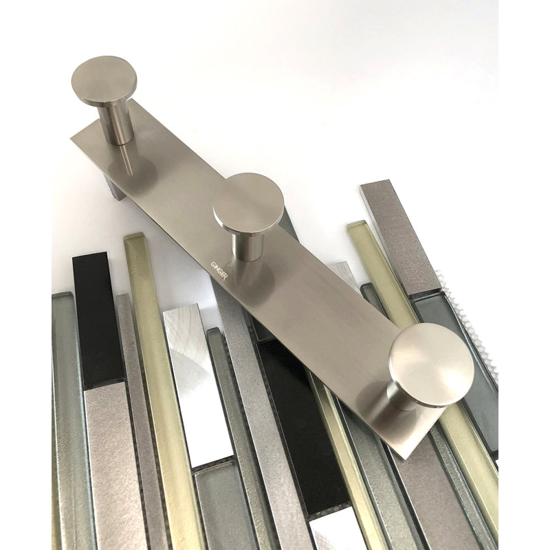 Surface Triple Robe Hook, Polished Chrome