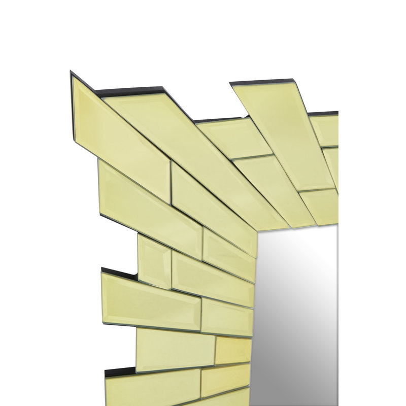Vickie Solid Wood Flat Wall Mirror