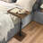 Adjustable Height Couch Tables That Slide Under Sofa, 360° Swivel Modern Tv Tray Table With Wheel, C Shaped End Table For Couch, C Table For Small Place, Perfect For Livingroom, Bedroom