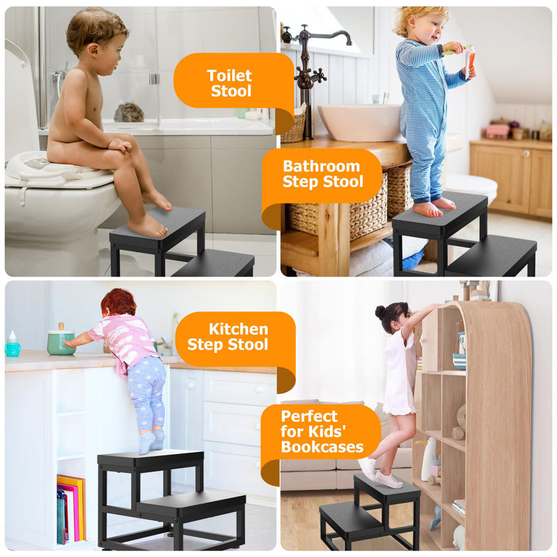 Step Stools, Black