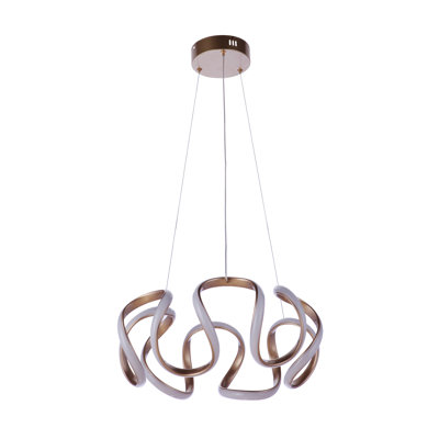 Luminaire suspendu géométrique 1 lumière Ansil
