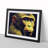 Monkey Portrait - Single Picture Frame Print-614769747-614769744
