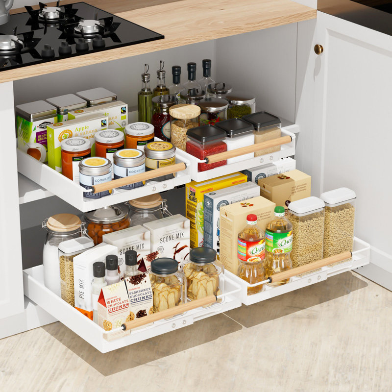 Expandable Pull Out Cabinet Organizer