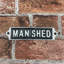 Eicher Cast Iron Man Shed Wall Sign